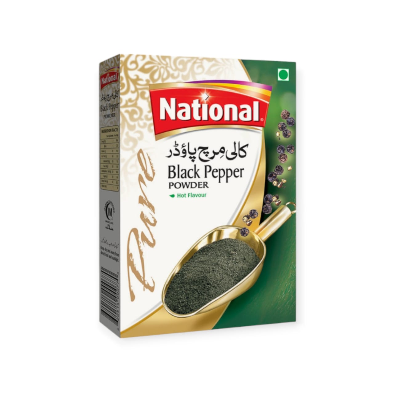 NATIONAL BLACK PEPPER 25GM